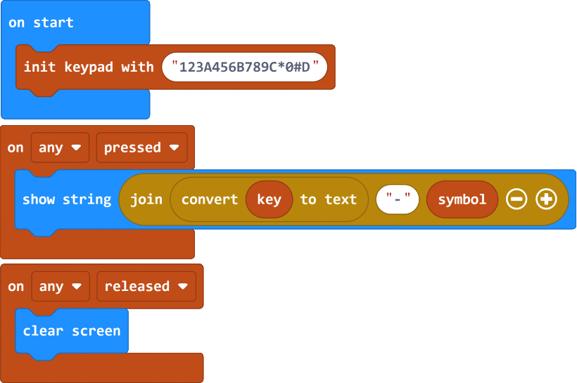 First example code